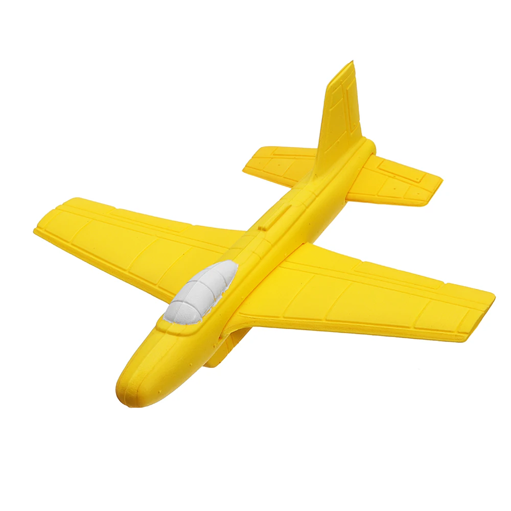 

Outdoor Fighter Airplane Hand Thrown Eva Foam Plane Toy Safe For Children Kids Fun Ruggedness Resistance Fall Toys Color Random