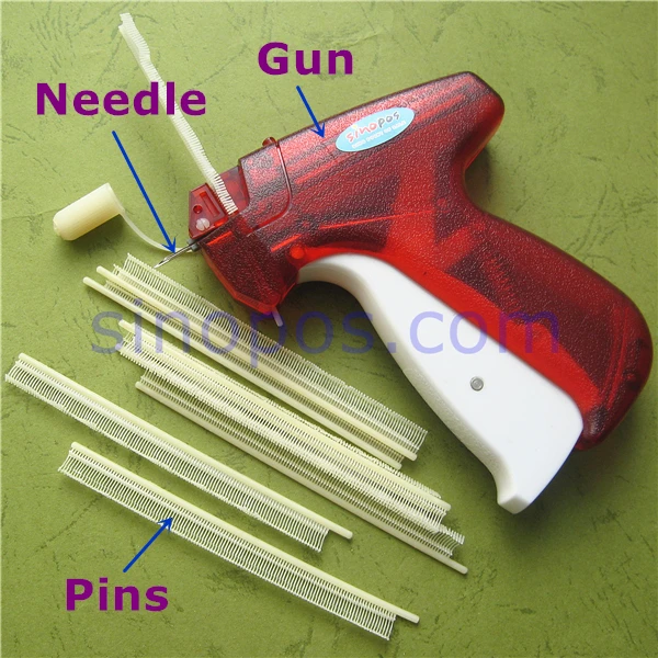 Micro Nylon Pins Attacher Extra Fine, Shirt Clothes Tag Gun Micro Mini Tach  Fasteners Thread Basting Pistol Quilting Stitch Tool - Tag Guns - AliExpress