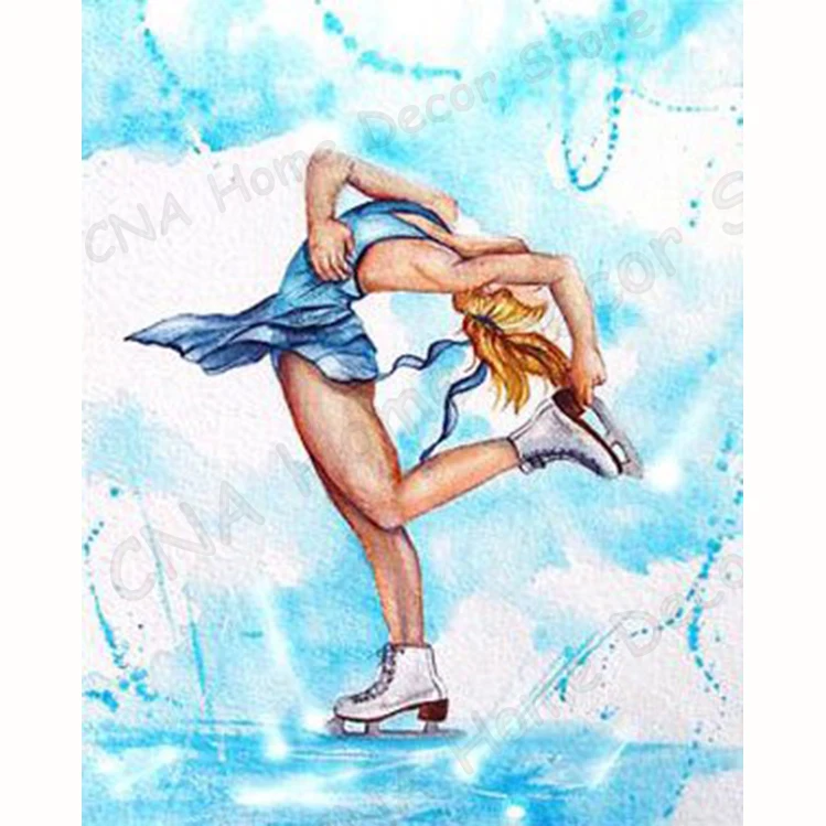 Картинки для срисовки фигуристок