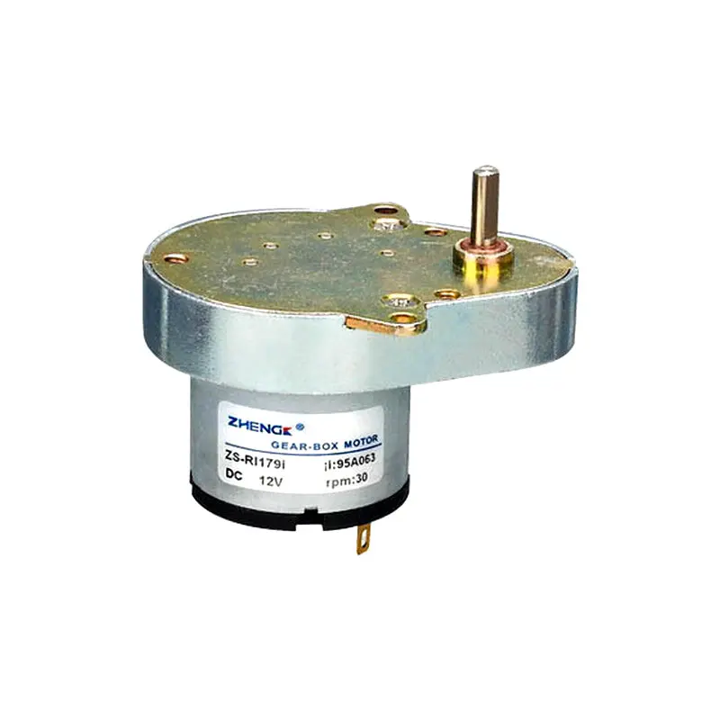 ZHENGKE ZS-RI 12 V dc gear motor 30 rpm gusano motor