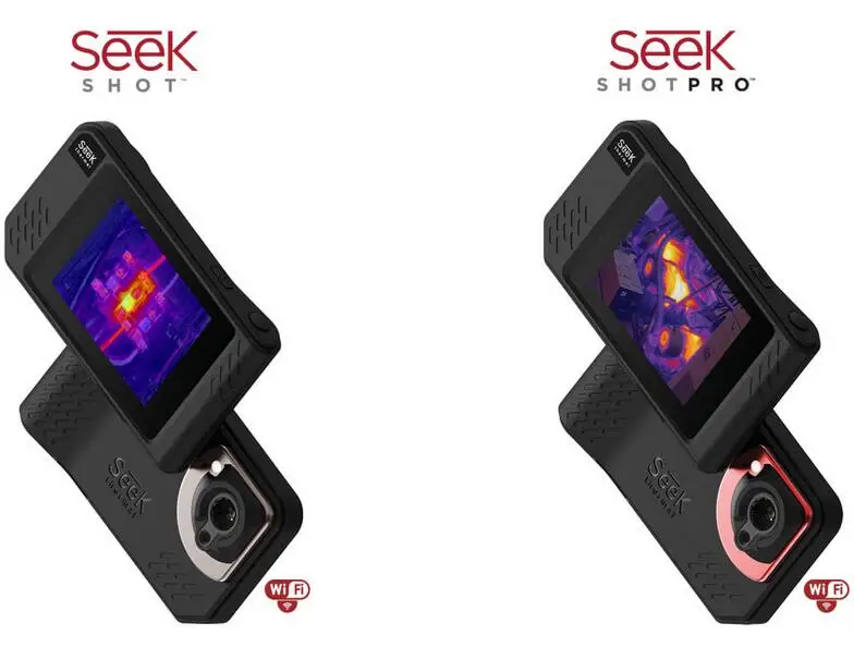 Seek термальный снимок/SHOT PRO Imaging camera инфракрасная imager ночное видение фото/видео/большой сенсорный экран/206x156 или 320x140/Wifi