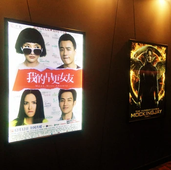 

Movie Theater LED lighted A2 Movie Posters Frames Light Boxes for Cinema