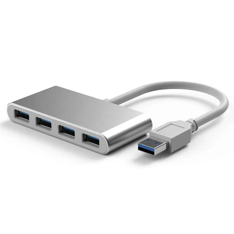 4 Порты и разъёмы Алюминий Usb 3,0 концентратор Для Imac, Macbook Pro, Macbook Pro, Macbook Air, ноутбук, Тетрадь, ПК