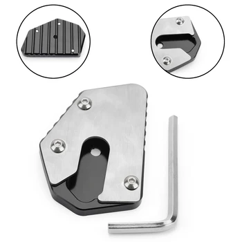 

Areyourshop For SUZUKI V-STROM 650 DL650 DL 650 2012-2019 650 XT 2017-2019 Kickstand Side Stand Plate Extension Pad Motorcycle