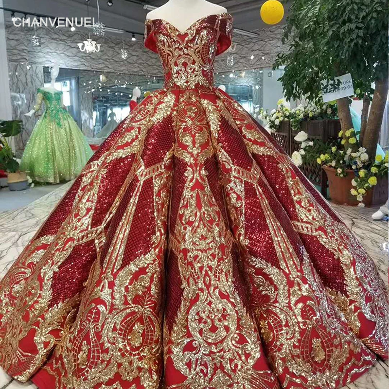 curve ball gown