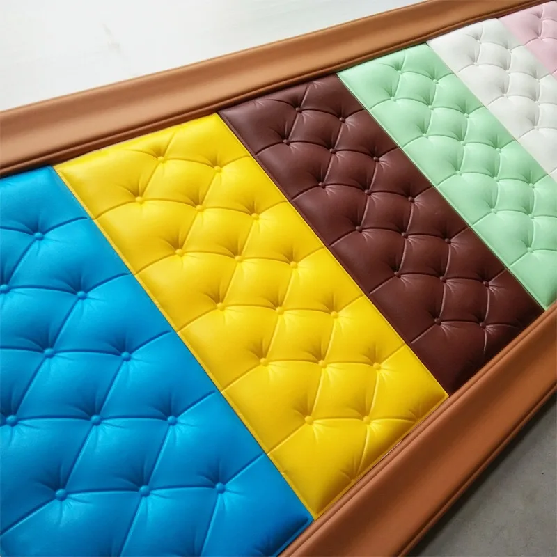 3D наклейка на стену DIY мягкая пенопластовая плитка панели для стен домашний декор