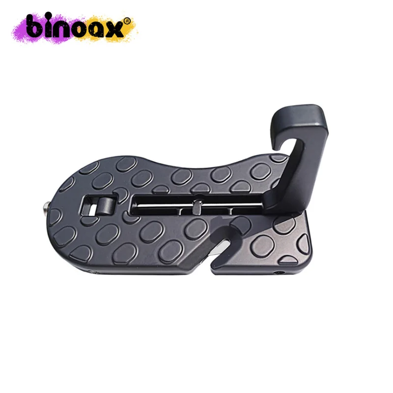 

New 5 Multifunction Car Moki Doorstep Anti-Slip Stopper with Saftey Hammer Function