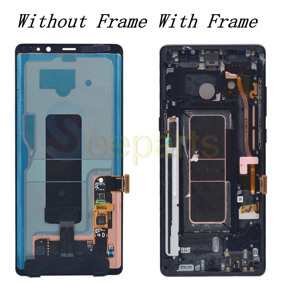 100% Tested For 6.3 SAMSUNG GALAXY Note 8 LCD Note8 Display Touch Screen Digitizer Assembly Replacement For SAMSUNG Note 8 LCD 3