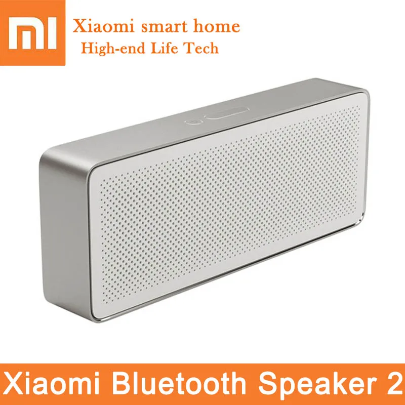 

Original Xiaomi Bluetooth Speaker 2 Portable Square Box Bluetooth V4.2 Stereo HD Sound Quality Play Music Mic Wireless Speaker