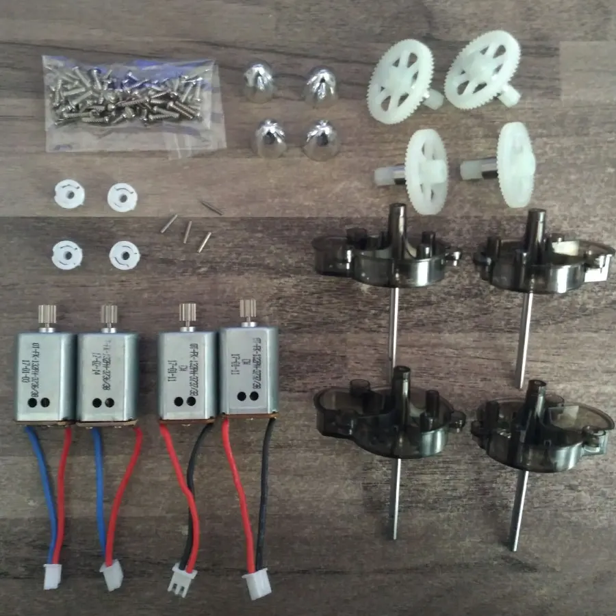 

Syma X8 X8C X8W X8HC X8HW X8HG Kits Sets Spare Parts Main gears + Sleeve Iron Shaft Main Frame Motors Blades Cover Screws