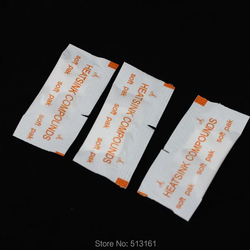 

Wholesale 200pcs white Heatsink Compound Thermal Paste Grease For PC XBOX 360 PS