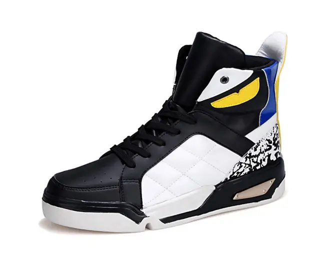 Lover's Men Skateboarding Boots Leather Street Basketball Shoes Woman