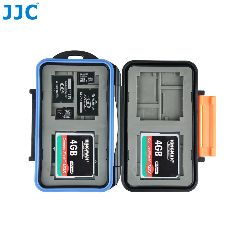JJC держатель для карт памяти SD/SDHC/CF/XD/SXS/XQD Чехол для карт водостойкий Чехол для Canon/Nikon/sony/Fujifilm/Olympus/Leica чехол