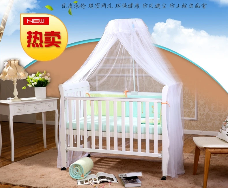 Baby Crib Mosquito Net Tent Infant Bed Crib Netting Mosquito Net Stand