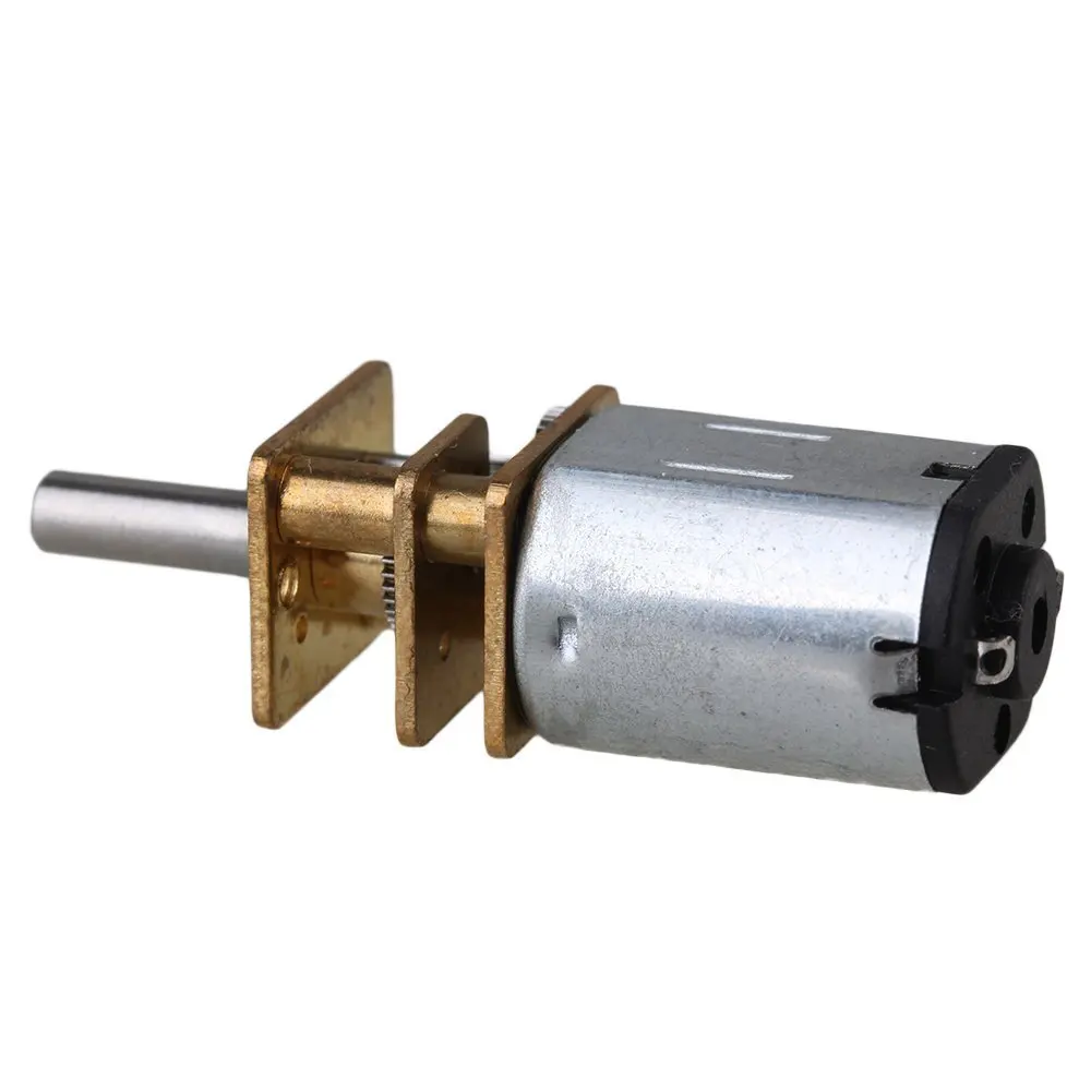 

12mm Silver GA12-N20 1000RPM Miniature Metal Electric 3V DC Gear Motor Gearwheel with 10mm Output Shaft