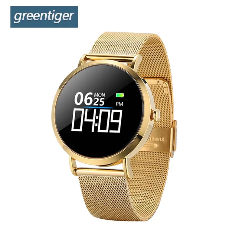 

Greentiger CV08C Fashion Smart Watch Bluetooth Sports Bracelet Blood Pressure heart Rate Measurement Tracker for Android IOS