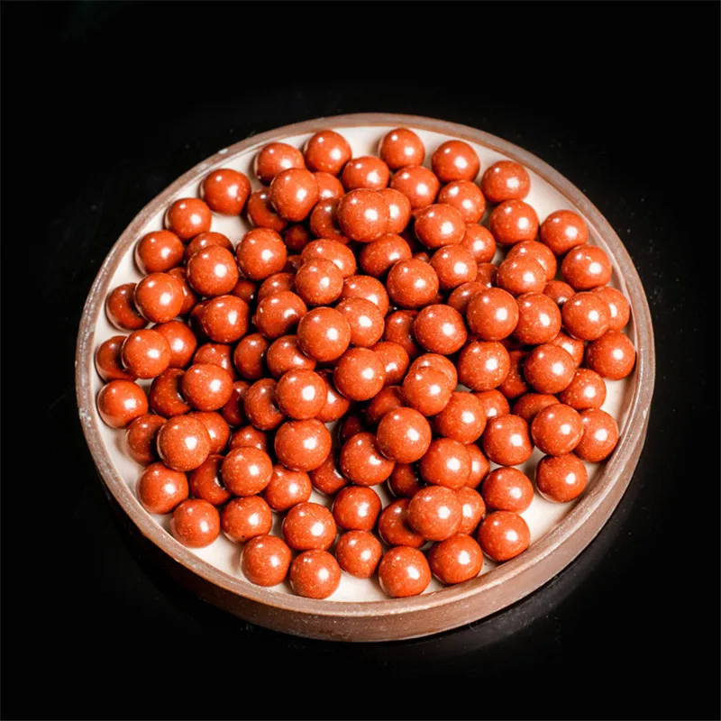 100 pcs/1000 pcs 9-10mm اللون الطين كرات المقلاع كرات المقلاع اطلاق النار المنجنيق استبدال في الهواء الطلق الصيد الذخيرة الطين كرات