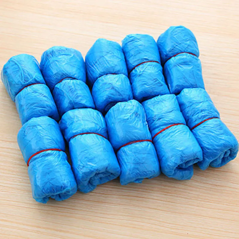 

100Pcs Disposable Hospital Overshoes Shoe Covers Carpet Protection Floor Protector