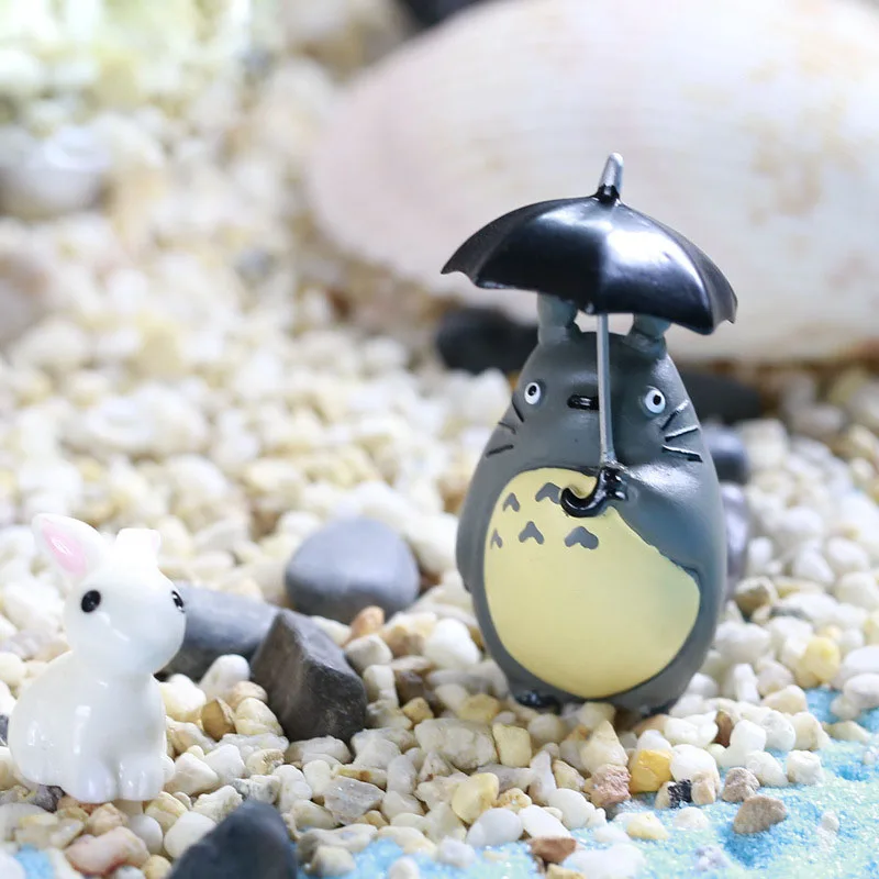 

min order $10, Mini world landscaping decorative micro artificial mini Umbrella Totoro chinchillas DIY accessories material
