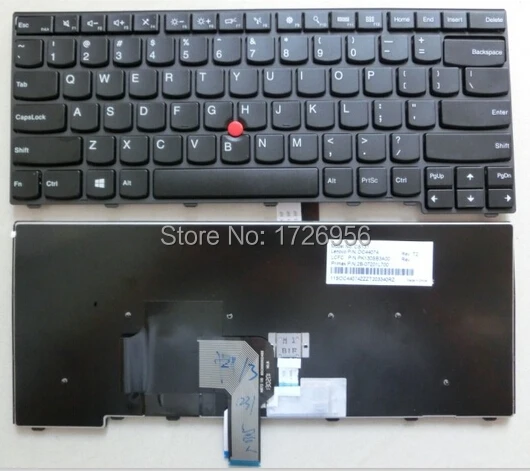 New Genuine Laptop Keyboard For Lenovo Thinkpad Edge E431 E440 Thinkpad L440 T431s T440 T440p T440s 04x0101 Us Black Laptop Keyboard Keyboard For Laptop Lenovo E440 Keyboard Aliexpress