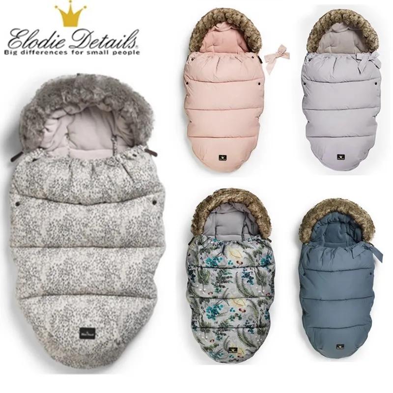 

elodie details Baby stroller down sleeping bag stroller accessories for baby, stroller footmuff warmly sleep sack 14 colors