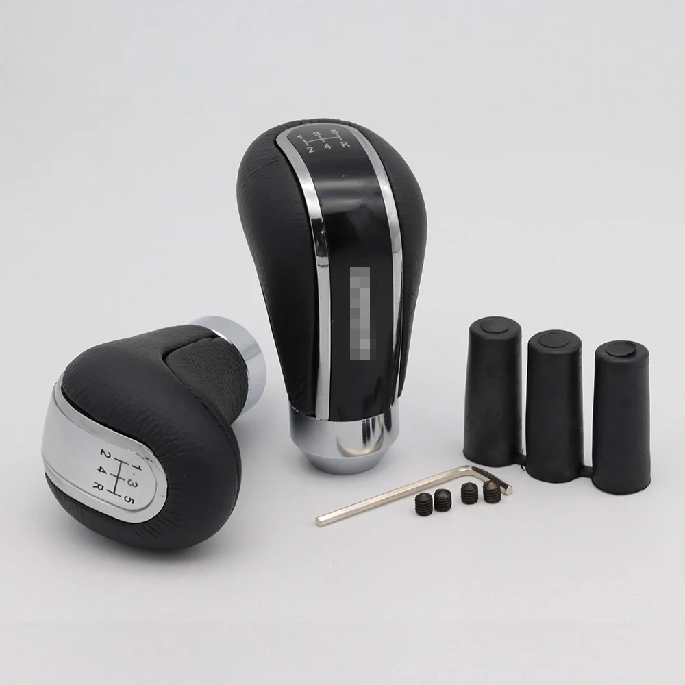 

BLACK SILVER Universal Car Auto Truck Manual 5 Speed Gear Shift Knob Stick Shifter Lever For Toyota Corolla/ RAV4 /Verso