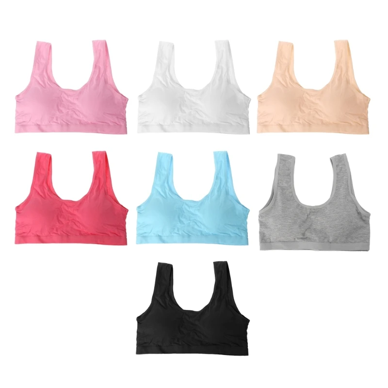 Нижнее белье для девочек-подростков спортивный бюстгальтер тренировочный