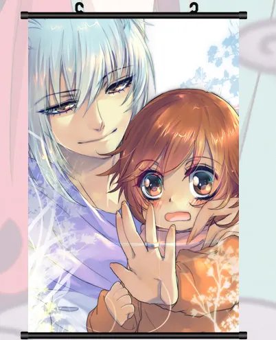 Короткая футболка с героями из японского аниме Kamisama Tomoe поцелуй домашний декор