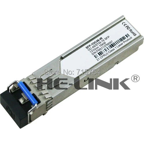

SFP-1OC48-IR - OC48 SFP 1310nm 20km transceiver(Juniper 100% Compatible)