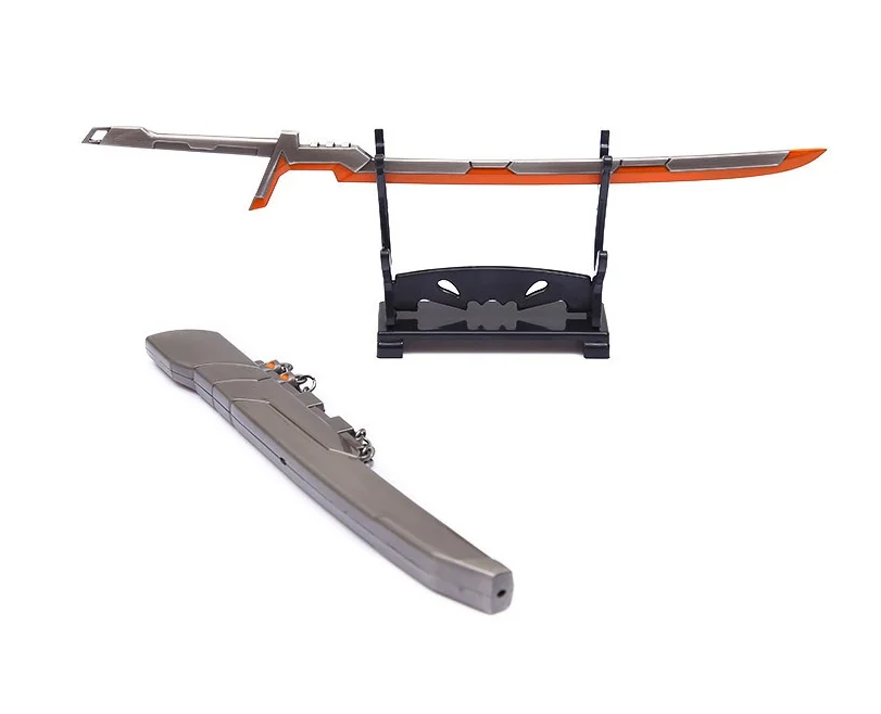 

Game Yasuo The Unforgiven Weapon Unsharpened Metal Sword Toy 22cm