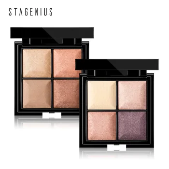 

STAGENIUS Matte baked Eyeshadow Palette Nude Minerals Professional Eye Shadow Powder Pigment Cosmetic Waterproof Matte Makeup