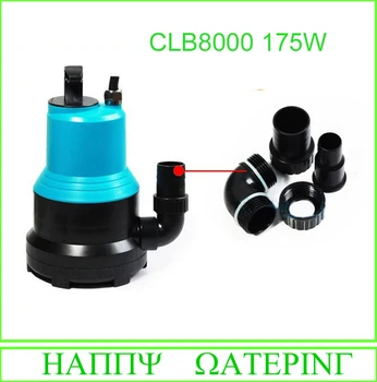 

SUNSUN 175W 6000L/H Folw Submersible Pump 6M Lift Max for Garden 20/30MM Outlet Pond Pump