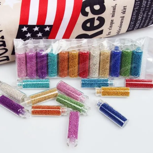 12 Colors 3D Caviar Nail Art Women Glitters Diy Decorations For Nails Tools ZP143