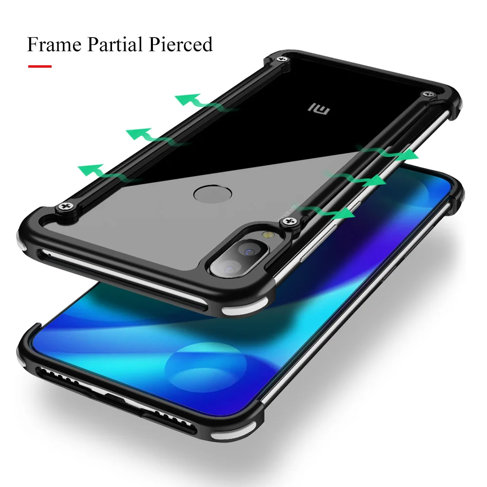 Роскошный защитный металлический чехол OATSBASF для Xiaomi 8 8SE lite персональный корпус 9