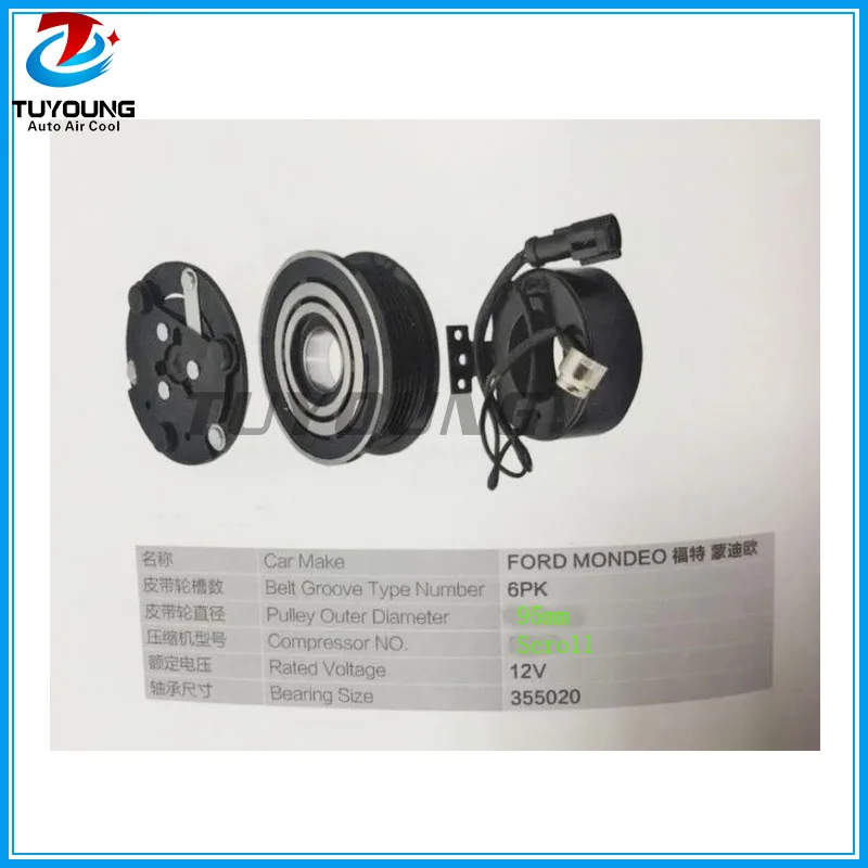 

SCROLL Magnetic Clutch for Ford Mondeo III car ac compressor 1S7H19D629CC 1S7H19D629CD 1371570 1367492 4124546 4033802 1710586
