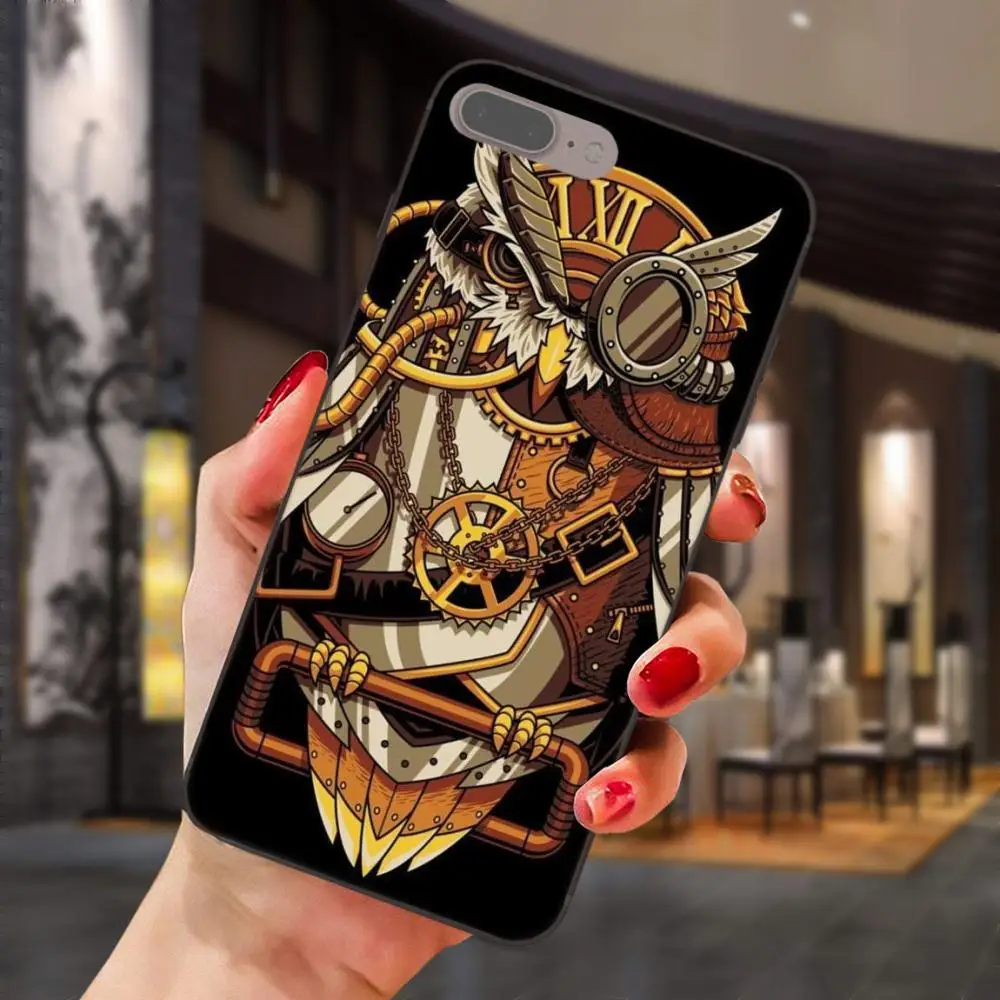 as picture Для Huawei Honor 5A 6A 6C 7A 7C 7X 8A 8C 8X9 10 P8 P9 P10 P20 P30 Мини Lite плюс ультра тонкий узор Орел и сова прекрасный - Цвет: as picture