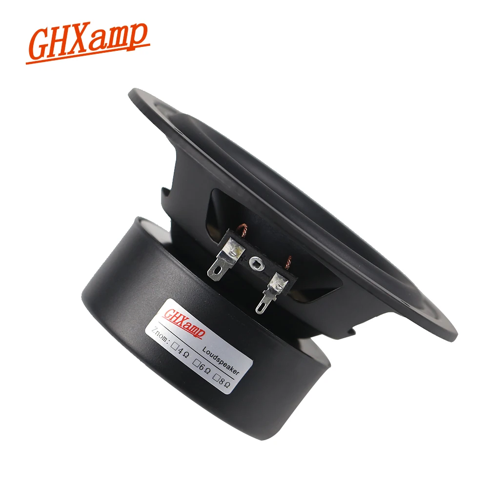 GHXAMP Hi Fi 5 дюймов 45 Вт 90 низкочастотный динамик 8 Ом настольные книжные полки для