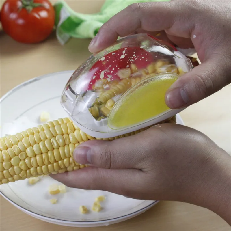 Corn Stripper Cob Remover Cutter Corn Shaver Peeler Cooking Tools Kitchen Accessories Novelty Household As Seen On TV