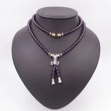 Fashion Jewelry Necklaces Natural 7mm New 2016 Stone Prayer Round Beads For Meditation Bracelet Beads Necklace Bracelet