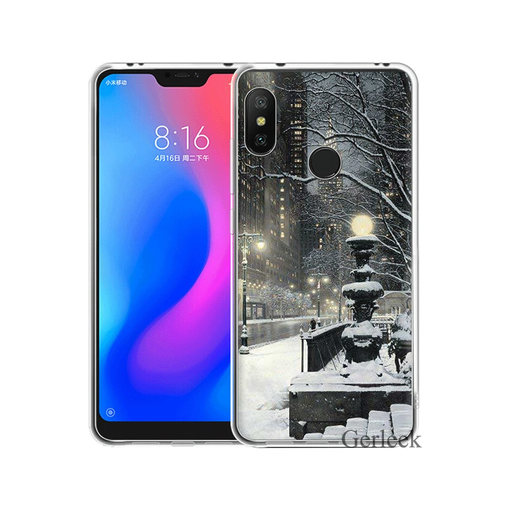 Чехол для телефона Xiaomi Redmi Note 6 7 3 Pro 4 4X 5 5A чехол снежный зимний