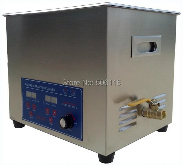 

Brand new 14L Ultrasonic cleaner Timer Heater Stainless Digital power adjustable