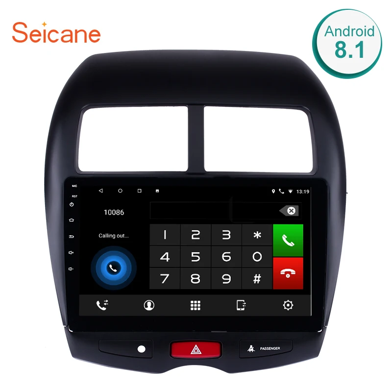 

Seicane 10.1" Android 8.1/7.1 Car GPS multimedia Radio Navi player For 2010 2011 2012 2013 - 2015 Mitsubishi ASX Peugeot 4008