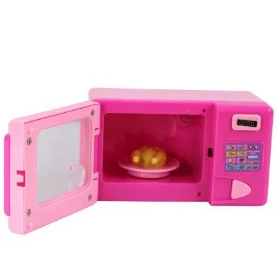 Doub k мебельная игрушка для малышей, мини-игрушка для моделирования, маленькая бытовая техника, kawaii, ролевые игры, игрушки для детей, подарки для девочек - Цвет: Microwave oven