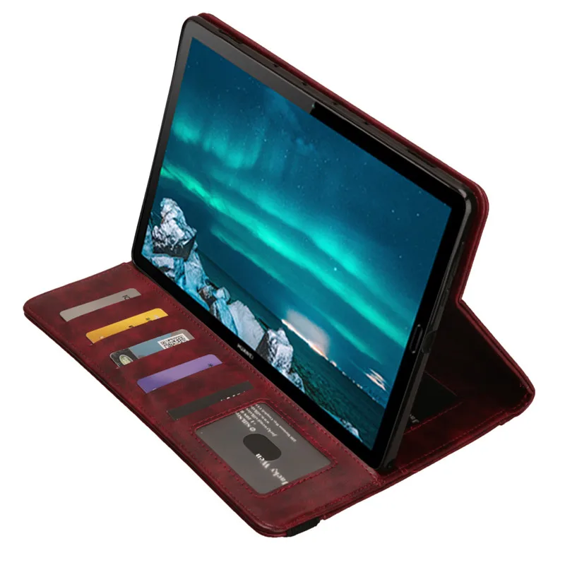 Высококачественный чехол из искусственной кожи для Huawei Mediapad M6 10 8 &quot2019 Магнитный