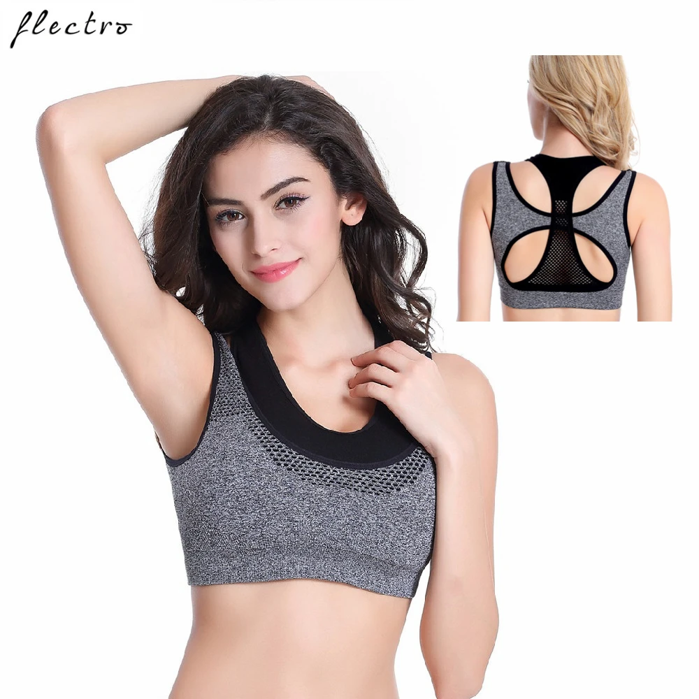 Sports Bra Women Pilates Fitness Gym Yoga Top Running Jogging