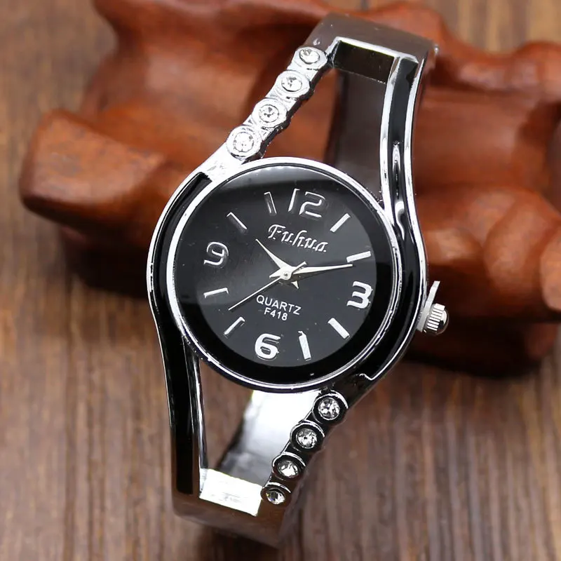 Bangle bracelet watch large wrist Bangle bracelet watch large wrist