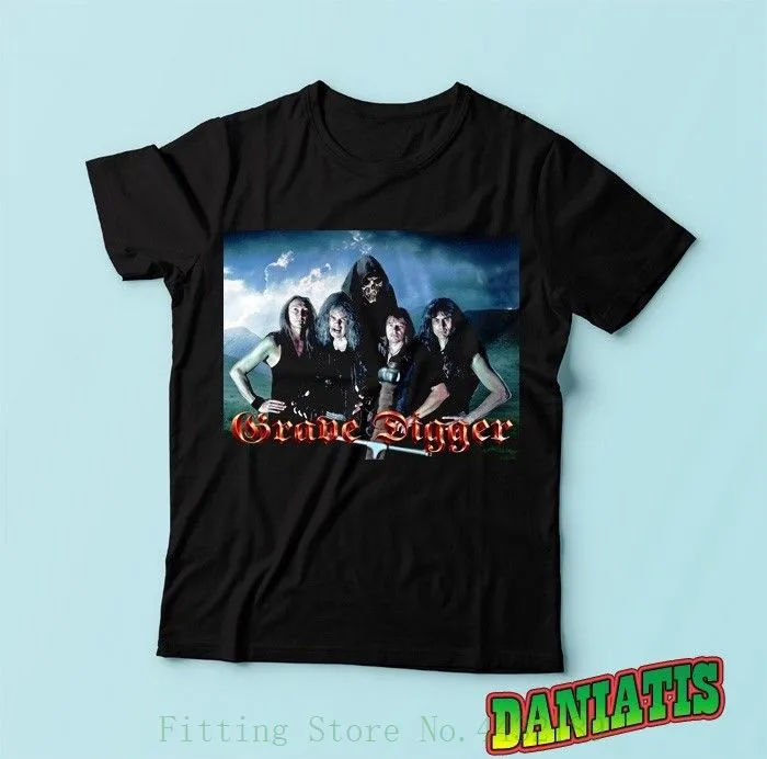 

New Grave Digger Heavy Metal Band Runner Wild Blind Guardian T Shirt S - 2xl T Shirt Hot Sale Clothes