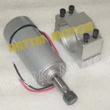 300 Вт Воздушный охлаждаемый Шпиндельный Мотор 12-48 В DC ER11 сбор+ 52 мм крепление кронштейн приспособление для PCB CNC Mahine