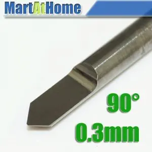 

10pcs New Carbide PCB CNC Engraving Machine Router V Bits 90 Deg 0.3mm Free Shipping #470 @CF