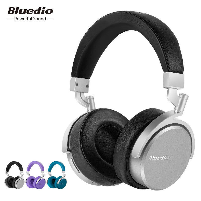 

Bluedio Vinyl Premium Wireless Bluetooth Headphones Dual 180 degree Rotation Design On Ear Headset With Microphone